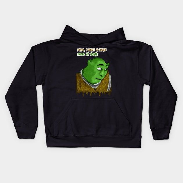 Mom, I want a Shrek Kids Hoodie by DeathAnarchy